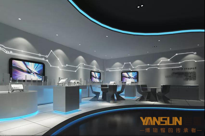 現(xiàn)代多媒體應(yīng)用對企業(yè)展廳設(shè)計帶來了哪些影響？插圖(1)