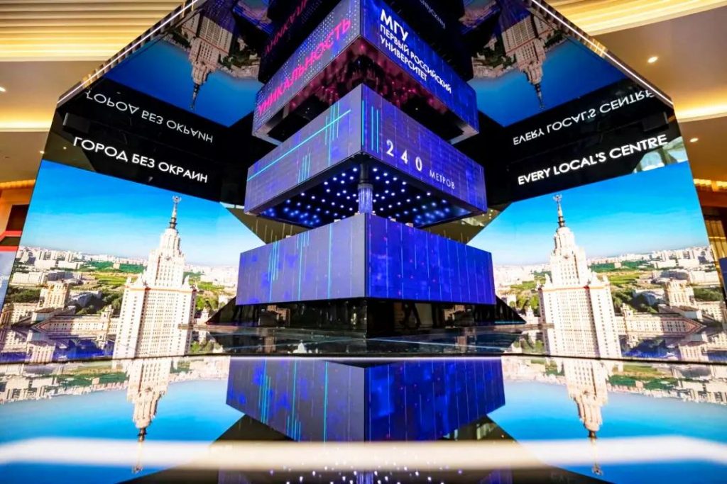 為企業(yè)品牌賦予高端科技形象的智慧展廳設(shè)計插圖 為企業(yè)品牌賦予高端科技形象的智慧展廳設(shè)計插圖