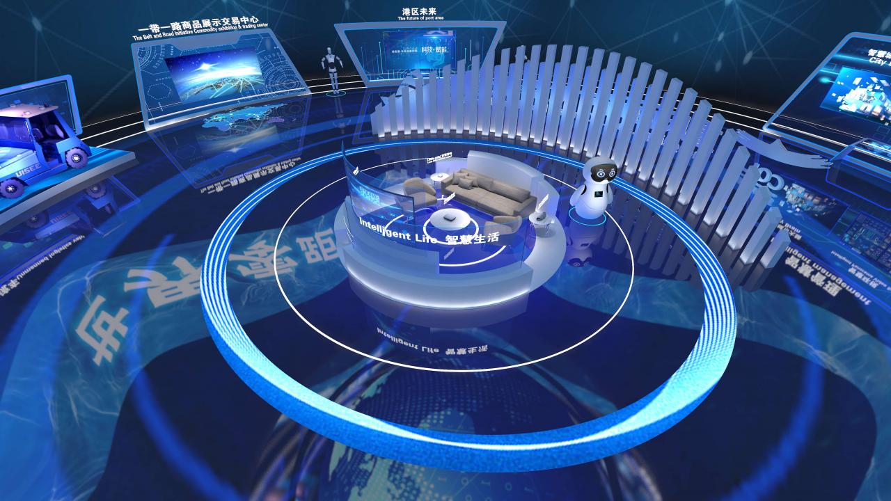 企業展廳設計必須具有企業的特色插圖