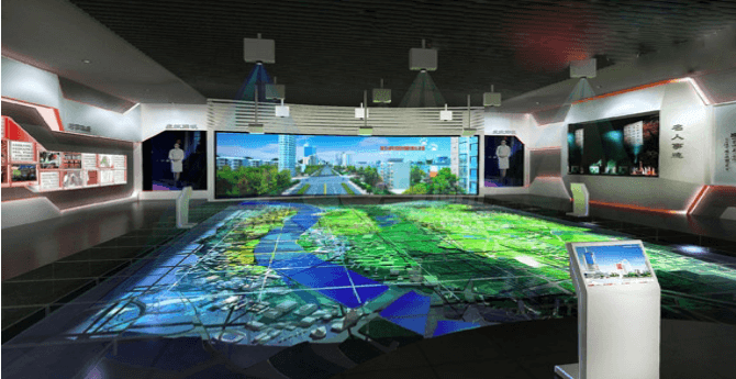 ?展廳設(shè)計中的電子投影沙盤是什么？插圖(2)