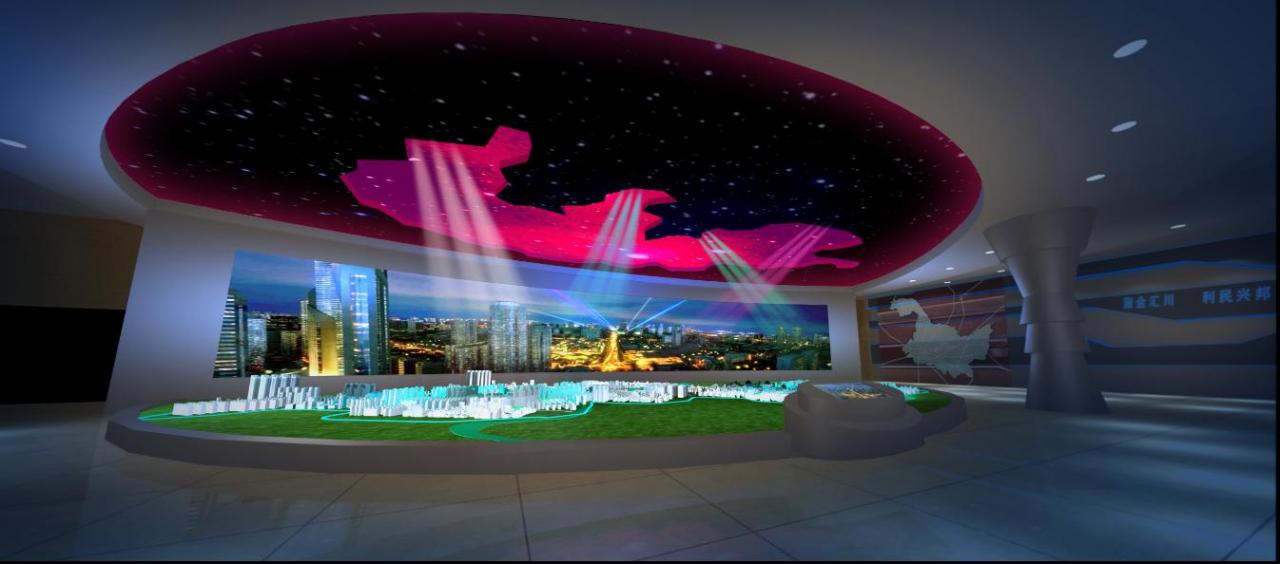 ?展廳設(shè)計中的電子投影沙盤是什么？插圖