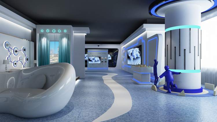 ?在企業(yè)展廳設(shè)計中必須考慮什么！插圖(1)