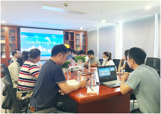 深圳市巖星建設工程有限公司林立璋董事分享當下展館需求的綜合性人才插圖