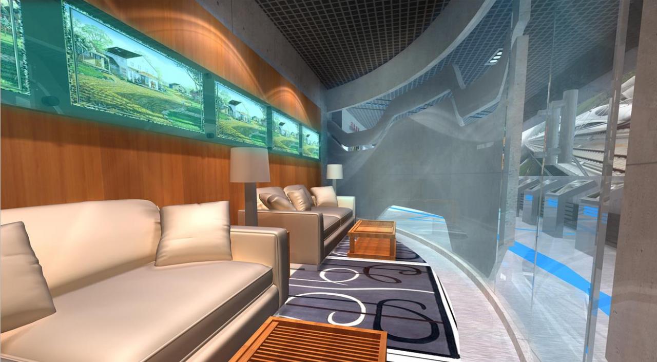 多媒體展廳設計的科技感營造插圖