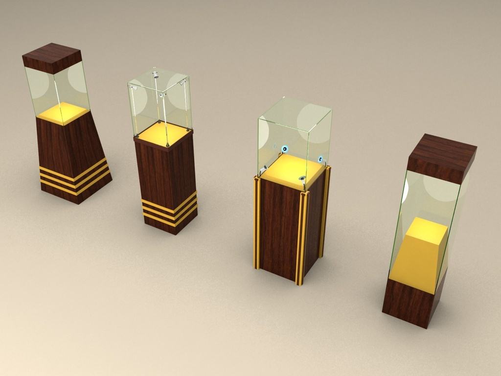 全息展示柜和傳統展示柜區別對比插圖(1)